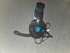 Sades Sa-708gt Stereo Gaming Headset W  Mic 3 5mm Wired Black blue