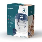 Bubble Bliss Deluxe Foot-spa With Heat  Massaging Bubbles  Navy Blue