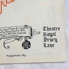No No Nanette Theatreprint Programme 1973 Theatre Royale London Comedy Musical