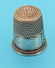 Ornate  925 Sterling Silver Thimble Sewing Collectable   54