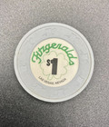 Fitzgerald s Casino Las Vegas Nevada Nv  1 Dollar Poker Chip Gambling Plastic