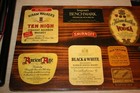 Man Cave Liquor Labels Handmade Wooden Sign Smirnoff Jack Daniels Cluny 11 X 24