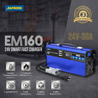 24 Volt 30 Amp Golf Cart Smart Battery Charger Fully Automatic Forklift Charger