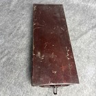 Vintage Safe Deposit Box Safety Bond Storage 14    Metal