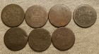 Lot Of  7  No Date Cull Draped Bust Cents