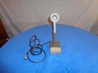 Vintage Shure Desktop Microphone With Swan Logo On Front   Dynamic Element