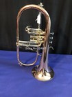 New Arrival Bb Flugelhorn Red Brass Bell Professional Musical Instrument W case