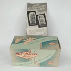 Wwii Era Baby Shoes With Original Box Wee Walker Made In Usa 1940s