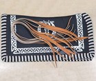Juego De 8 Piel Mocha Tientos Para Montura Charra Leather Strings