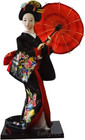 12 Inch Japanese Geisha Kimono Doll 30cm Asian Kimono Doll Collectible