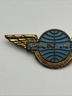 Vtg Pan Am Airlines Jr Clipper Stewardess Flight Attendant Metal Wings Pin Badge