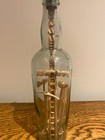 Antique 19thc Folk Art Puzzle Whimsy Bottle God In A Bottle Christ   Ship In A  