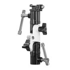 Flash Bracket U-shape 180   Adjustable Swivel Umbrella Softbox Holder With 1 4   