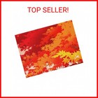 Furoshiki Wrapping Cloth Maple Leaves In Autumn Motif Japanese Fabric 50cm