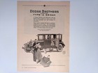 1925 Antique Print Ad Dodge Brothers Special Type A Sedan Good Housekeeping Dec