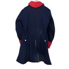 Men s Revolutionary War Regimental Frock Continental Army Navy Blue Coat