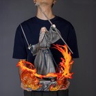 Lord Of The Rings Master Craft Gandalf Light Up Table Top Statue Display