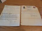  vtg  1920s Pabst Beer Brewing Co 2 Letter Head Pabst Pablo Wisconsin 