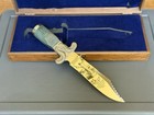 Vintage Wenoka Designers Proof Dive Knife Commemorative Pennekamp State Park Fl