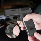 New Lighter Cigarette Case Jet Flame Pistol Gun Gas Cigar Butane Turbo Windproof