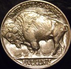 1936-p Buffalo Nickel Gem Bu Uncirculated Full Horn