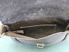 Harley Davidson Black Leather Clip On Belt Bag Loop Clasp Bag