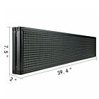Led Sign 40 x8  Indoor Scrolling Message Board 7 Color Programmable