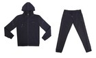 Boss Logo Detail Zip Tracksuit Set 50486845 Dark Blue Hoodie And Pants