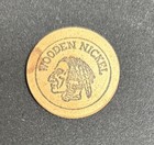 Fayette County National Bank 80th Year 1900-1980 Wooden Nickel Coin Token