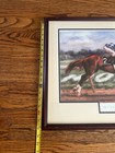 Framed Secretariat Celeste Susany Signed    a Portrait    Professional Framing 