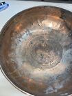 Antique Middle Eastern Syrian Handmade Hand Hammered Copper Bowl  6   