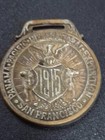 1915 Panama Pacific Exposition Watch Fob John W Flanagan Los Angeles May 1915