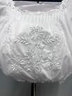  25-051  Edwardian 1910 s White Embroidered Blouse Larger Size
