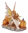 Ebros Amy Brown Tribal Fairy Godmother With Pumpkins Statue 5  H