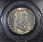 1948 Franklin Half Dollar  pcgs Ms62 Fbl   free S h After 1st Item 