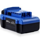 4x 6ah Lithium-ion Battery For Kobalt 24v Max Kb624-03 Kb524-03 Kb424-03 0673802