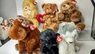 Ty Plush classic Collection   rare Lot Of  6  Classic ty Plush Animals   mwts 