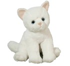 Douglas Cuddle Toys Winnie White Cat Mini Soft Plush Stuffed Animal  6 