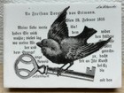 La Blanche Foam Stamp Bird With Key New-other
