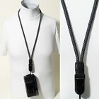 Black silver Single Point Camera Neck Strap W  Peak Design Anchor