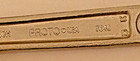 Vintage Nos Stanley Proto Professional 4    Adjustable Wrench  7040 Made In Usa