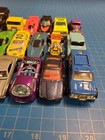 Hot Wheels Diecast Toy Cars Lot 18 Collectible Vehicles Vintage Car Collection