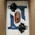 2 Pcs  6 X 6 5 Lug 8800lb Shipping Container Wheels  Bolt-on Spindle Kit New