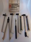 Lot Of Alvin Engineering Drafting Tools And More  A6