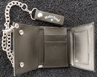 Motorhead Tri Fold Wallet Chain Lemmy Ozzy Iron Maiden Black Sabbath Vintage