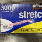 New Kirkland Stretch-tite Plastic Food Wrap - 12 x 3000 Ft  Free Slide Cutter