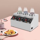 Electric Chocolate Sauce Warmer Toppings Bottle Warmer Hot Cheese Dispenser 240w