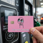 I m Poor Credit Debit Card Skin Cover Sticker Chip Funny Decal - 2 Pack