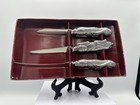 Arthur Court Bunny Rabbit Handle 3 Pc Bar Cheese Tool Set 99-200 Boxed