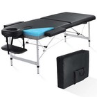 Heavy Duty Portable Massage Table  Bed  Tattoo Height Adjustable  Aluminum 500lb